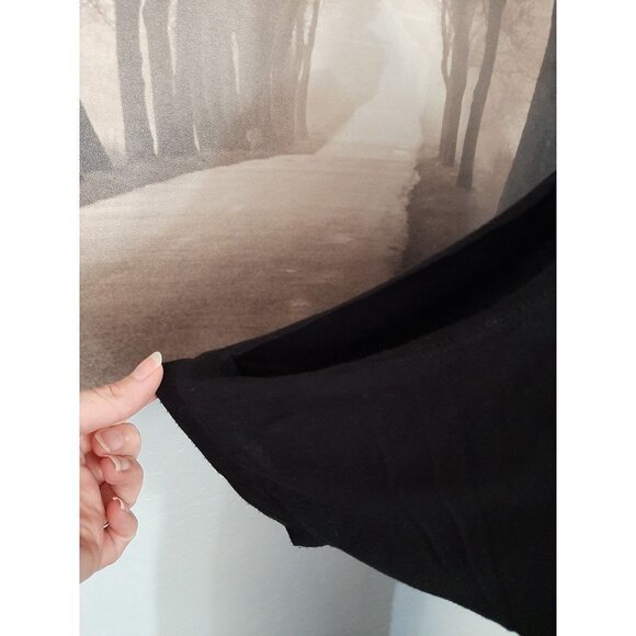 Kut from the Kloth Black open shoulder Short sleeve elastic Waist long dress S - Picture 4 of 10